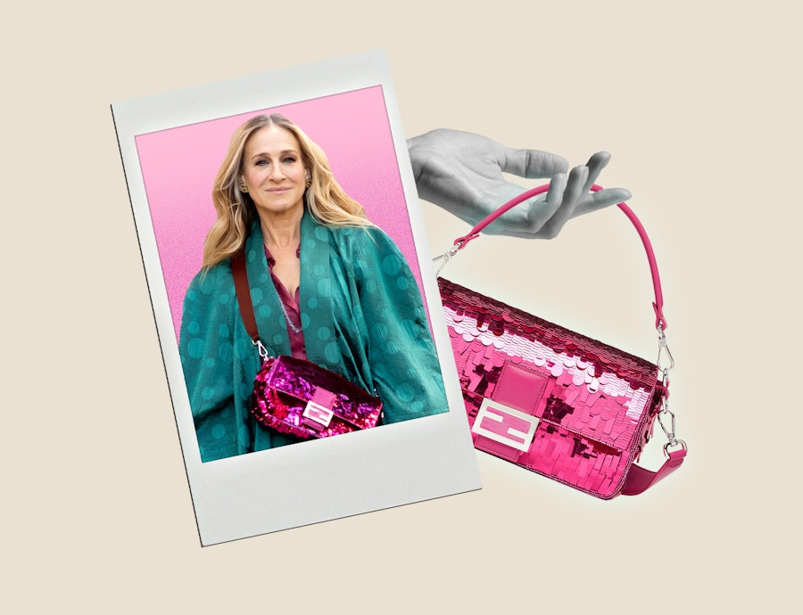 Carrie Bradshaw's Iconic Fendi Baguette Bag Is Back And Better