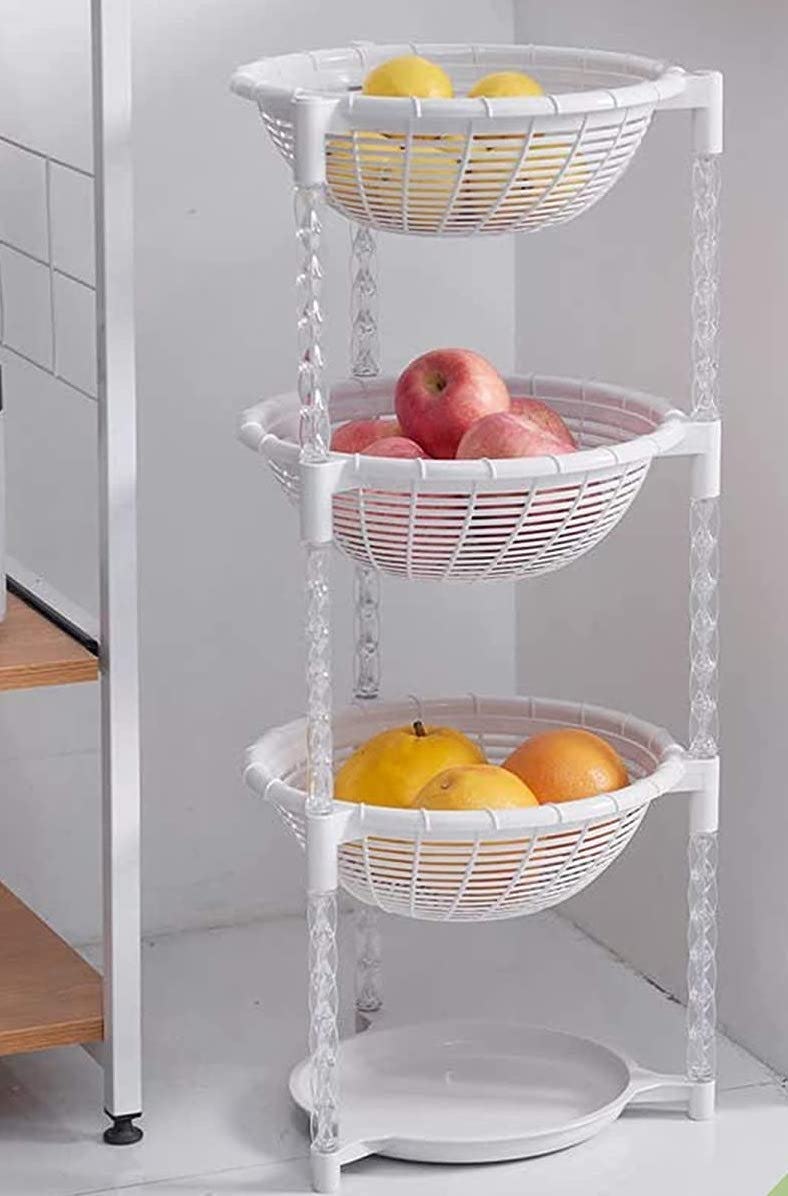 Uncluttered Designs Stacking Basket Bins