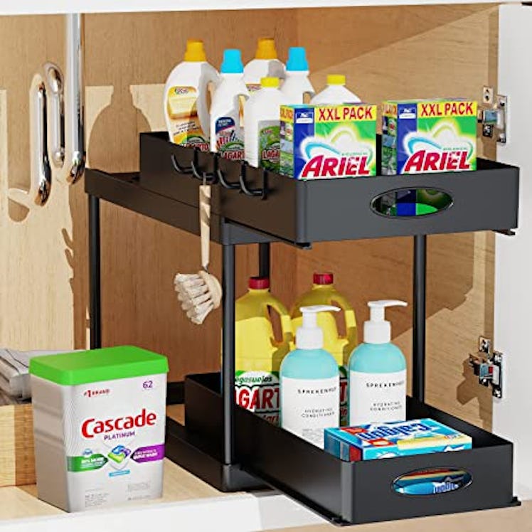 Aojia Double Sliding Cabinet Organizer