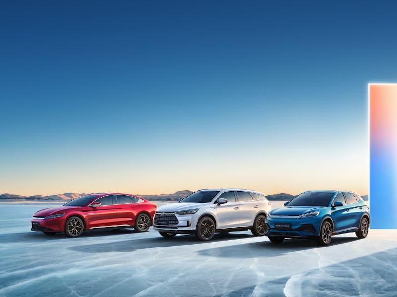 BYD's three models coming to Germany