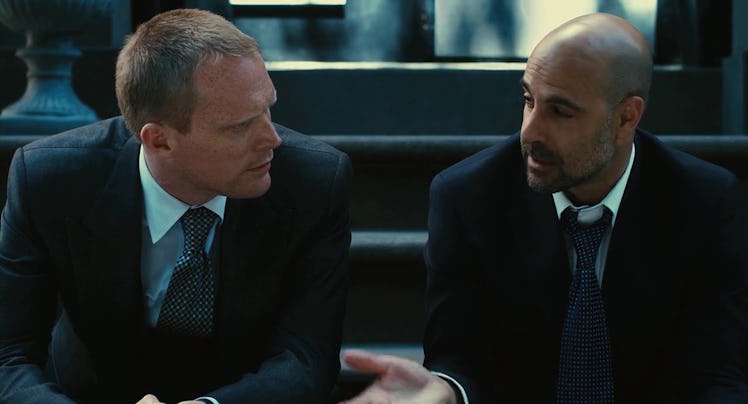 Margin Call Stanley Tucci Paul Bettany