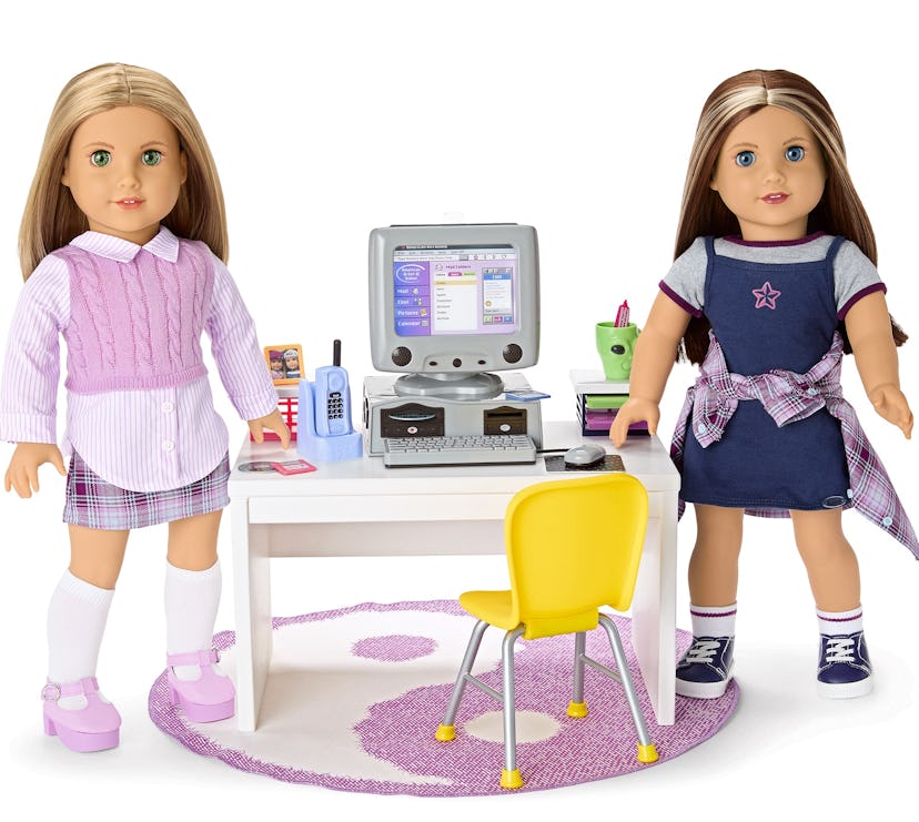 Isabel™ & Nicki’s™ Computer & Desk Set for 18-inch Dolls
