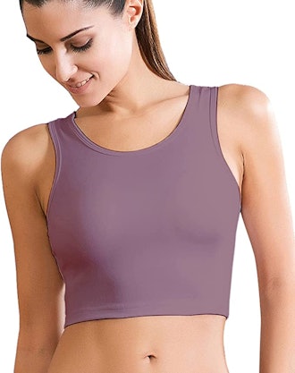 Move With You Crop Tank With Built-in Bra