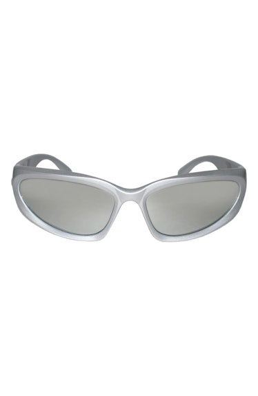 Racer 72mm Polarized Wraparound Sunglasses