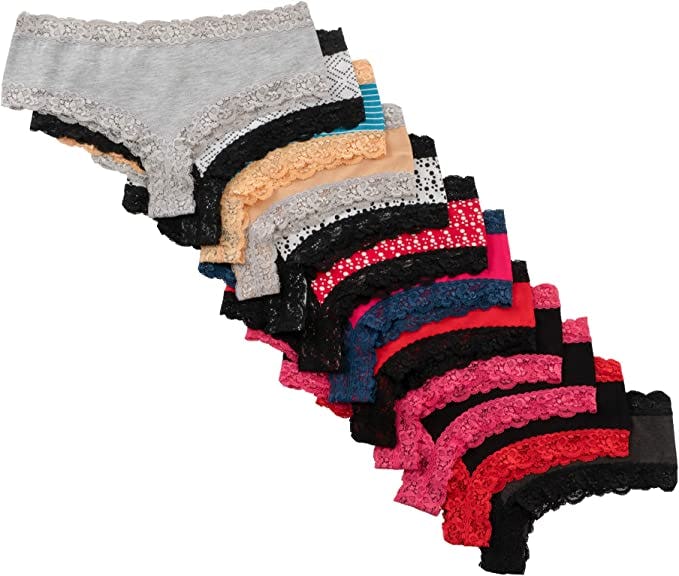 Alyce Intimates Cotton Boyshort (12-Pack)