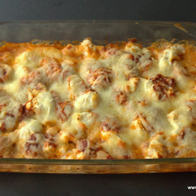 pizza chicken casserole