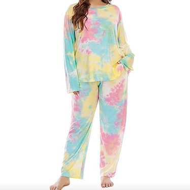 ALLEGRACE Long-Sleeve Pajama Set