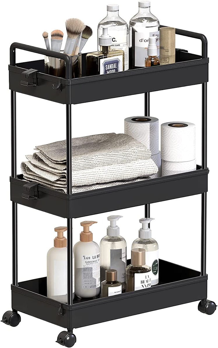 SOLEJAZZ Rolling Storage Cart