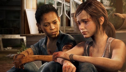 Riley and Ellie in 'The Last of Us: Left Behind' video game downloadable content (DLC).