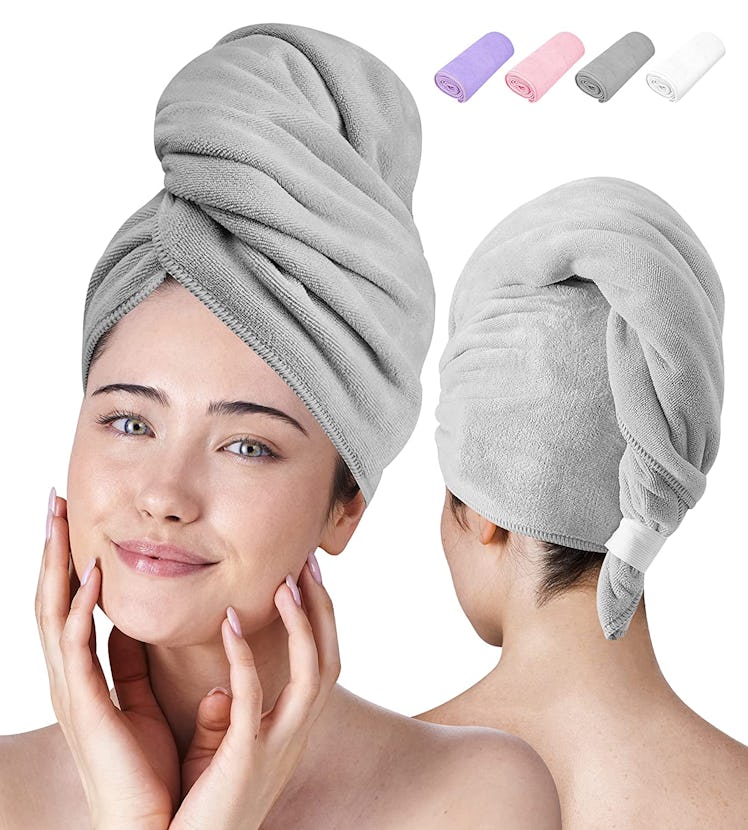 Luxe Beauty Essentials Microfiber Hair Towel