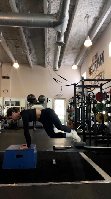 Olivia Rodriguez shares easy Pilates exercises to do at the gym on a rowing machine instead of a Ref...
