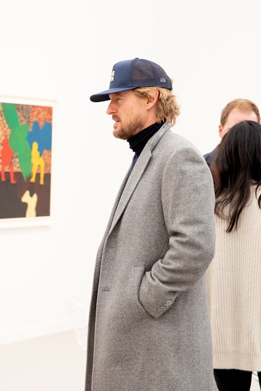 Owen Wilson at Frieze LA VIP preview held at Santa Monica Airport on February 16, 2023 in Santa Moni...