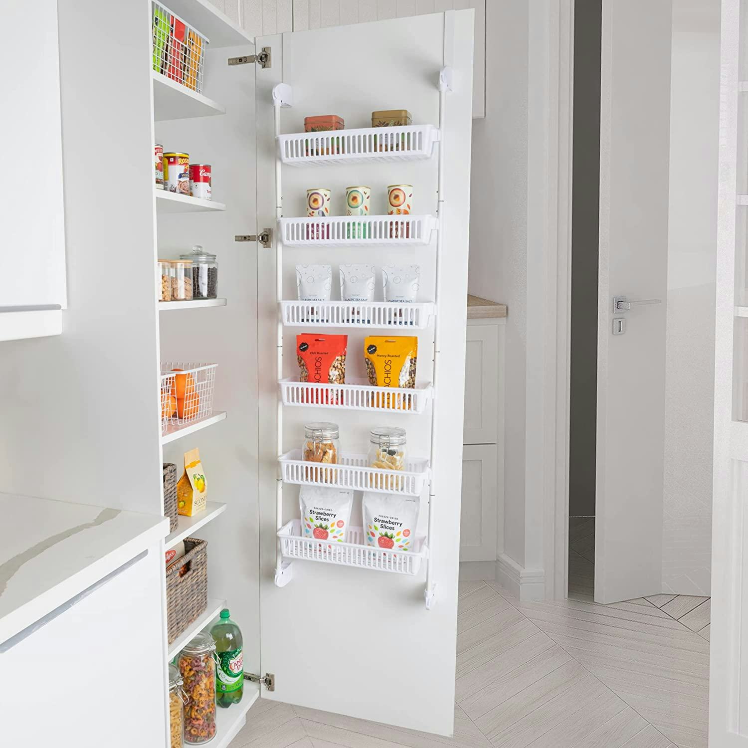 Smart Design Over The Door Pantry Organizer