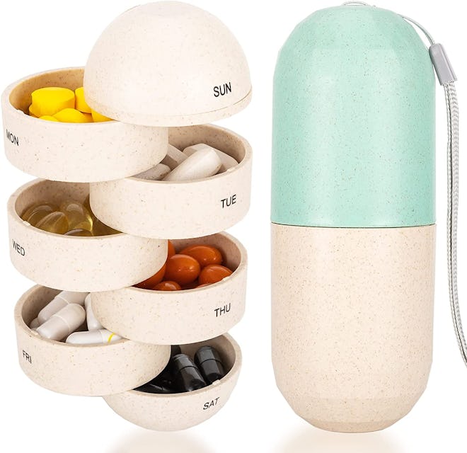 Betife Cute Pill Organizer 7-Day