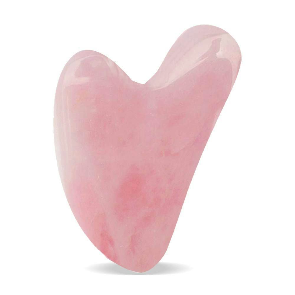 DEAYOKA Rose Quartz Gua Sha Tool