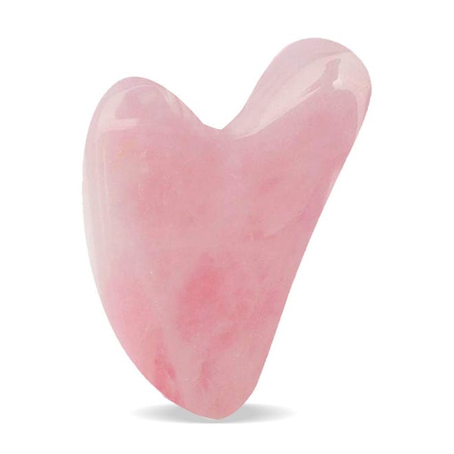 DEAYOKA Rose Quartz Gua Sha Tool