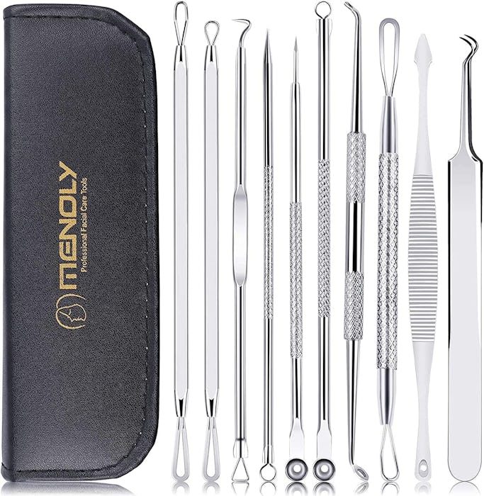 MENOLY Black Head Remover Tool Kit (10 Pieces)