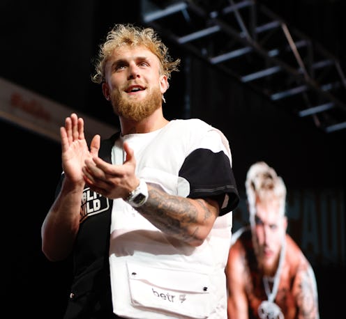 Boxer Jake Paul at the Desert Diamond Arena in Oct. 2022