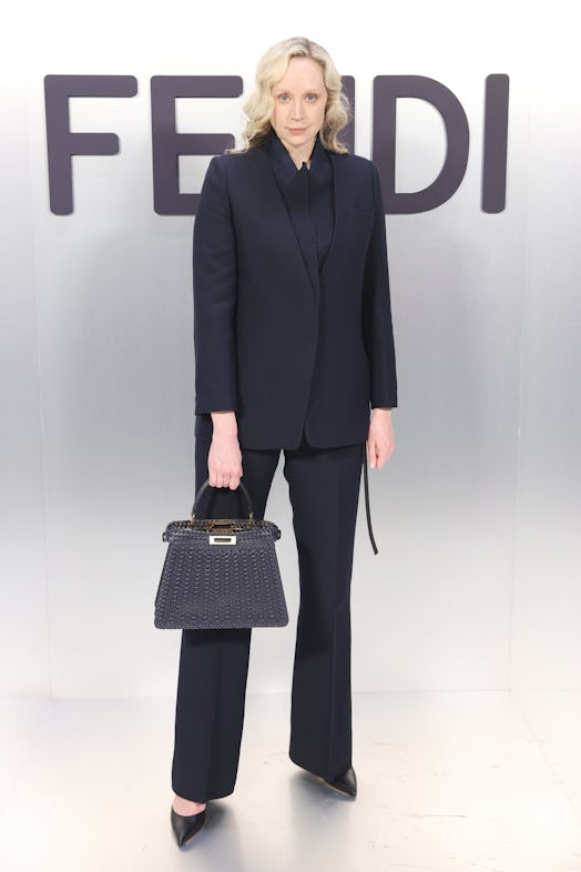 Gwendoline Christie at Fendi Fall/Winter 2023 Show