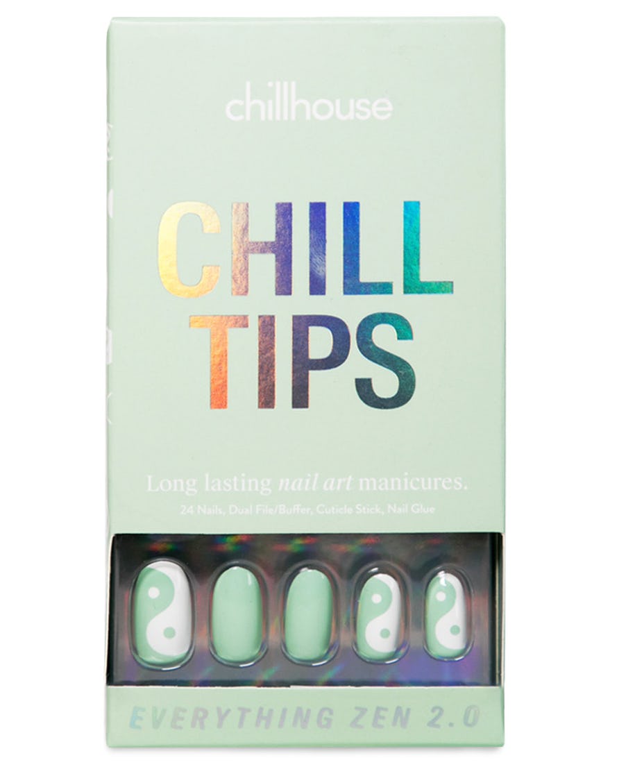 Chillhouse Chill Tips Press-On Manicure Kit, Everything Zen