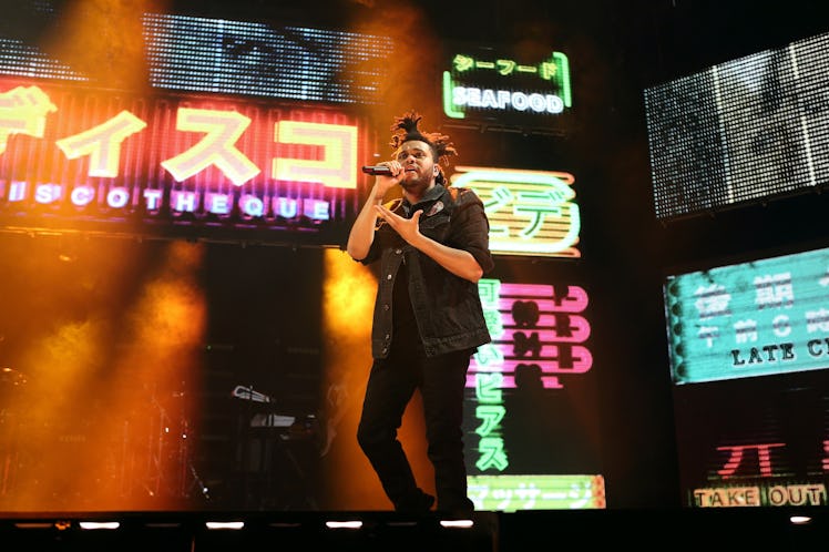 The Weeknd toured his 'Kiss Land' album in 2013.