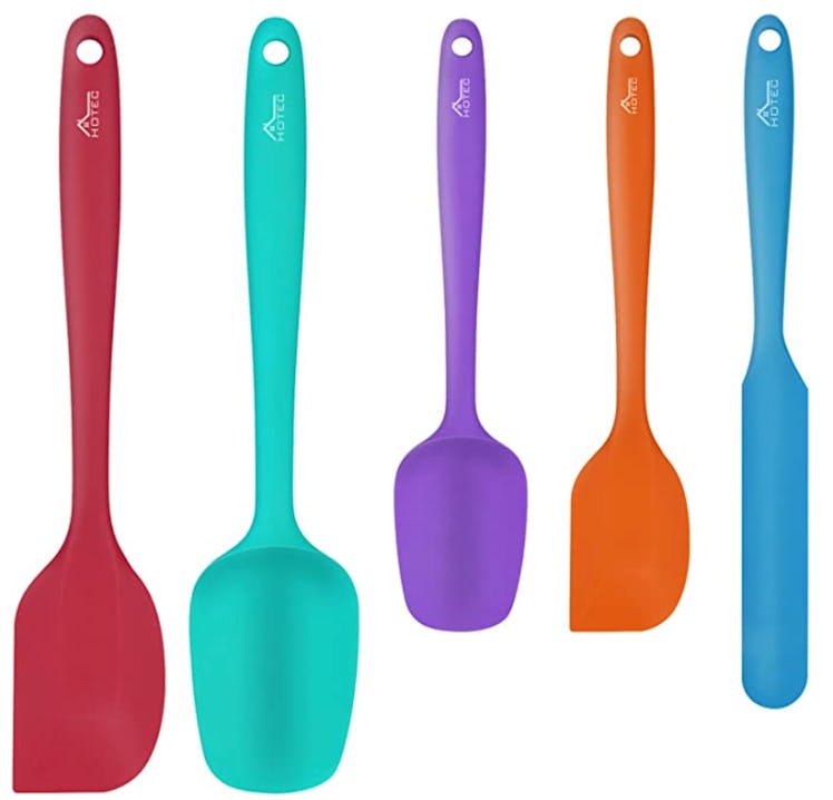 HOTEC Silicone Spatula Set (5-Pack)