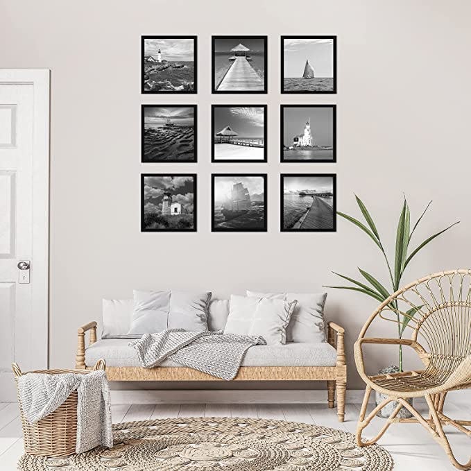 eletecpro Picture Frames (Set of 9)