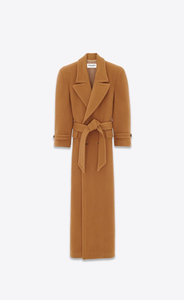 Saint Laurent Oversized Coat