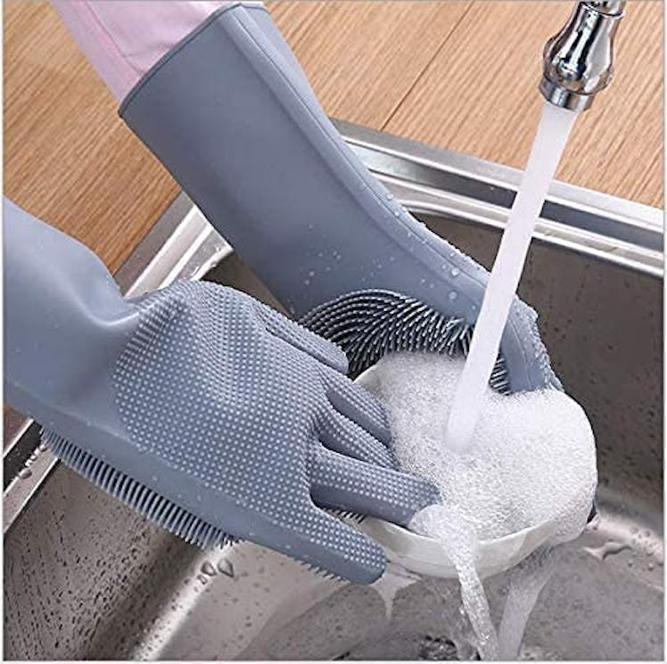Forliver Scrubbing Gloves