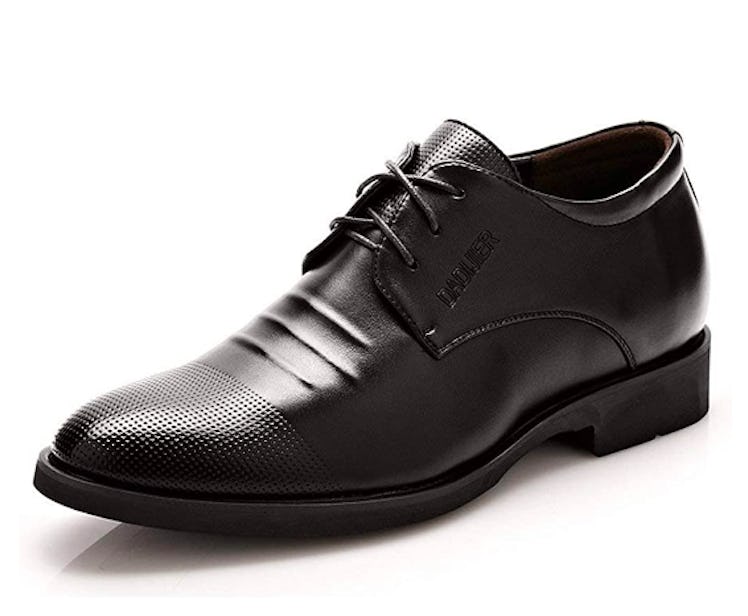 Battle Men Faux Leather Elevator Shoes