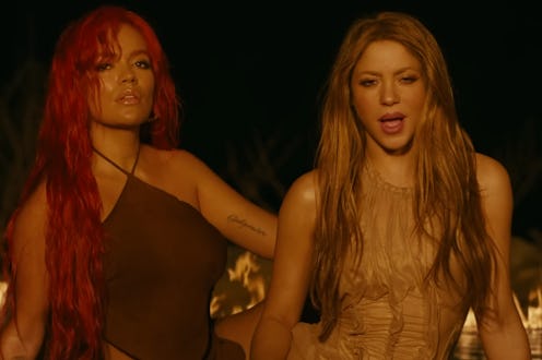 Shakira and Karol G's "TQG" lyrics seem to shade their exes.