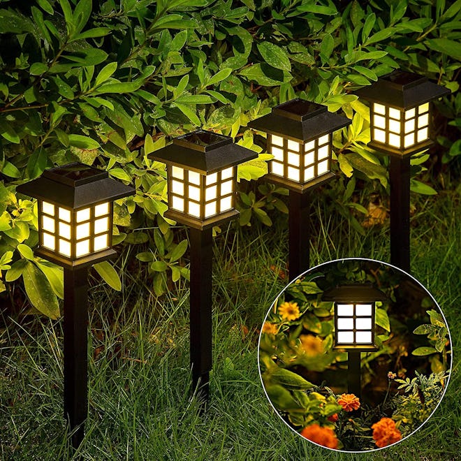 GIGALUMI Solar Pathway Lights (12-Pack)