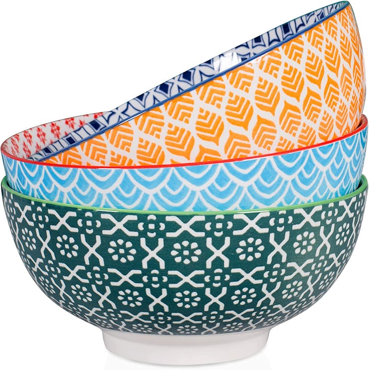 Lareina Salad Pho Soup Bowls Set (3-Pieces)