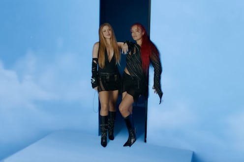 Shakira and Karol G reference 'The Truman Show' in their 'TQG' music video.