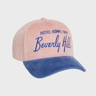 Hotel Corduroy Hat Pink