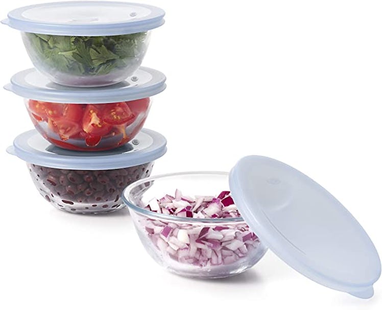 OXO Good Grips Glass Prep Bowl Set (8-Pieces)