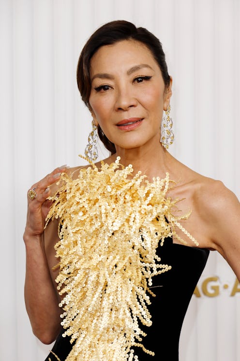 Michelle Yeoh attends the 29th Annual Screen Actors Guild Awards 