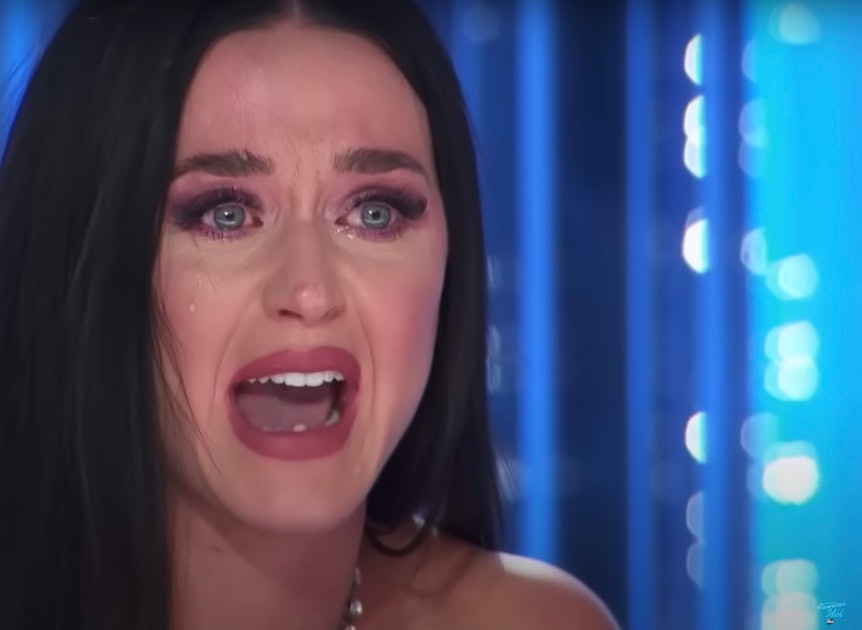 Katy Perry Cries & Curses After School Shooting Survivor's 'American ...
