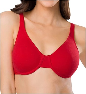 Fruit Of The Loom Stretch Cotton Extreme Comfort Underwire Bra