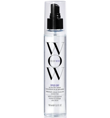 color wow speed dry blow dry spray is the best heat protectant hair product while on accutane