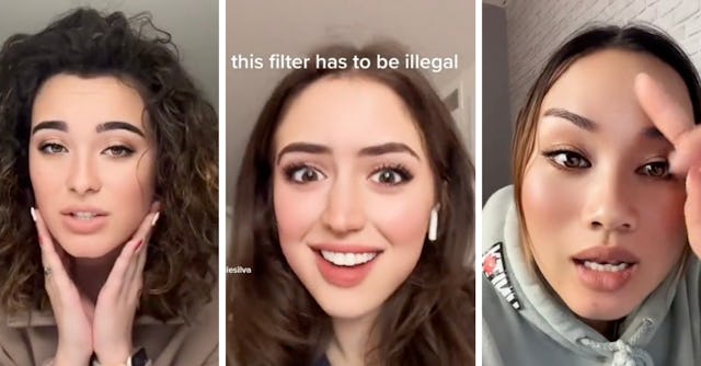 The Bold Glamour filter on TikTok is so realistic that many users are calling it toxic and problemat...