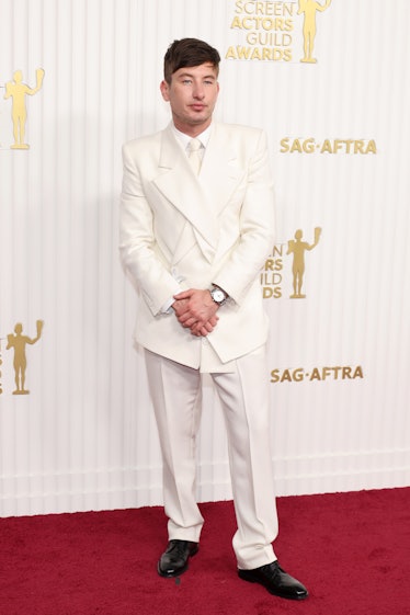 Barry Keoghan attends the 29th Annual Screen Actors Guild Awards at Fairmont Century Plaza on Februa...