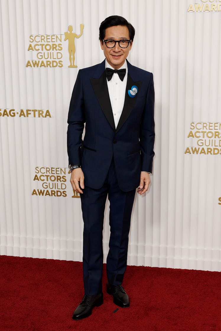 Ke Huy Quan attends the 29th Annual Screen Actors Guild Awards at Fairmont Century Plaza on February...