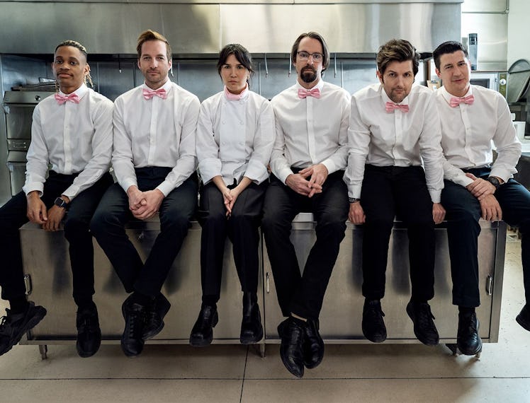 The cast of Party Down season 3