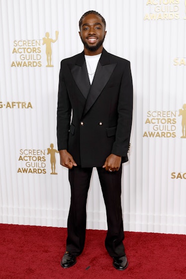 Caleb McLaughlin attends the 29th Annual Screen Actors Guild Awards at Fairmont Century Plaza on Feb...