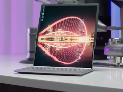 Lenovo rollable concept laptop shown off at MWC 2023
