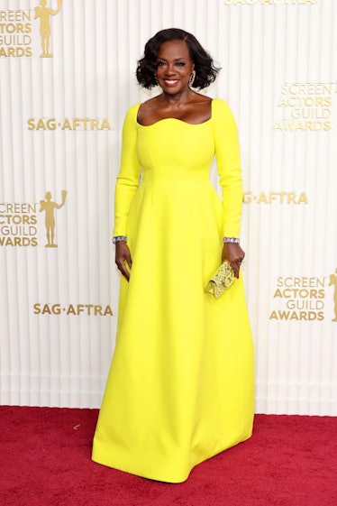 Viola Davis attends the 29th Annual Screen Actors Guild Awards at Fairmont Century Plaza on February...