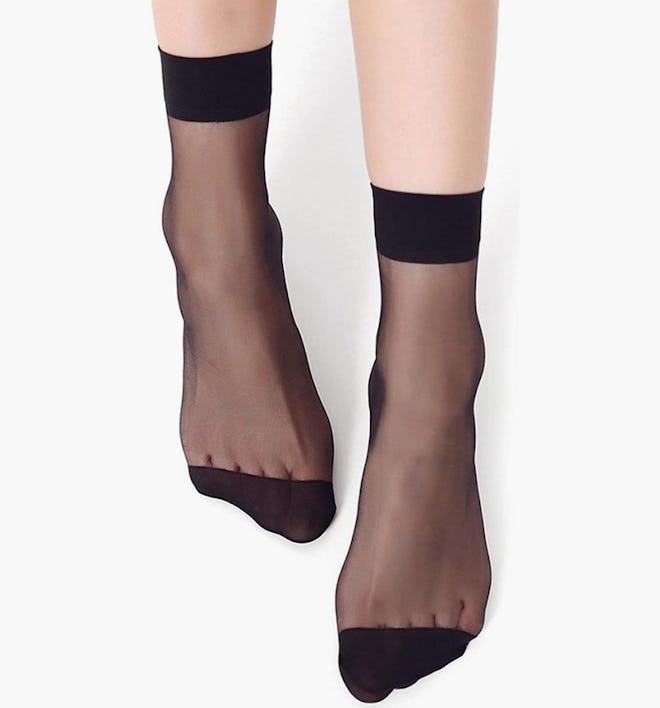 AOASK Sheer Ankle Socks (10-Pairs)