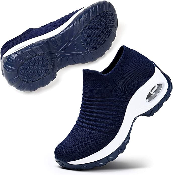 STQ Slip On Breathe Mesh Walking Shoes