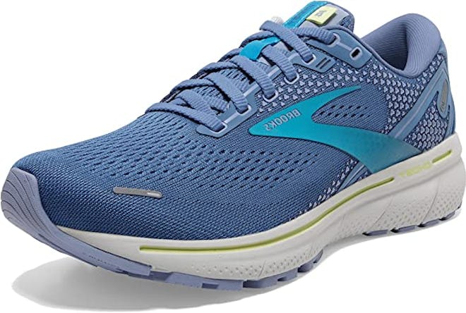 If you’re looking for athletic shoes for walking on concrete, consider the Brooks Ghost running shoe…